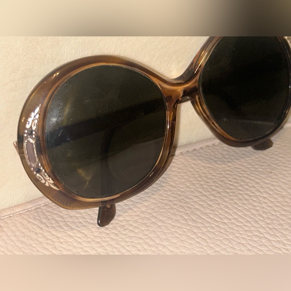 Women’s antique oversized Embassy 5K designer prescription sunglasses
